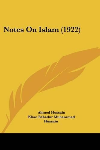 Notes on Islam (1922)