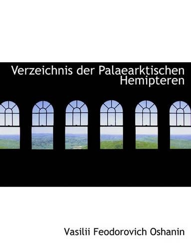 Verzeichnis Der Palaearktischen Hemipteren
