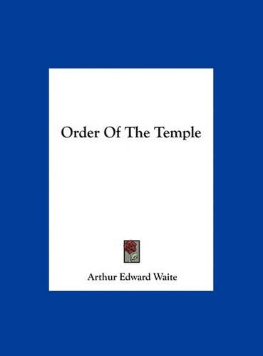 Order of the Temple