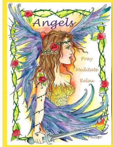 Angels Coloring Book