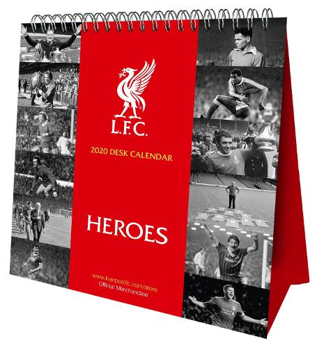 Liverpool FC 2020 Desk Easel Calendar - Official Desk Easel Format Calendar