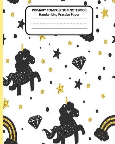 PRIMARY COMPOSITION NOTEBOOK Handwriting Practice Paper