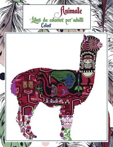 Libro da colorare per adulti - Colori - Animale
