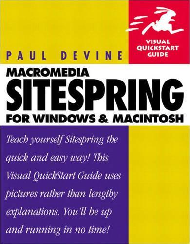 Macromedia Sitespring for Windows and Macintosh: Visual QuickStart Guide