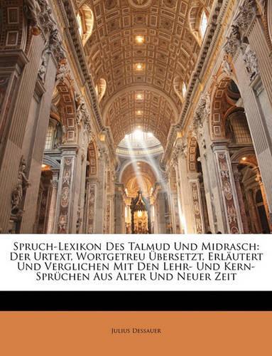 Spruch-Lexikon Des Talmud Und Midrasch