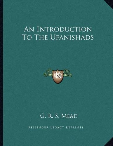 An Introduction to the Upanishads