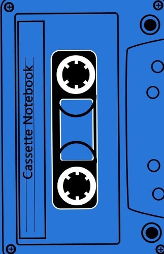 Cassette Notebook: Lined A5 Notebook - White Paper, A5 Size (5.5 x 8.5 inches), 100 pages (50 sheets)