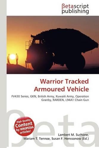 Warrior Tracked Armoured Vehicle