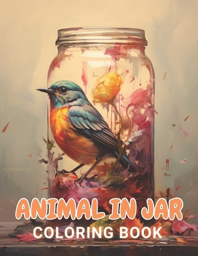 Animal in Jar Coloring Book