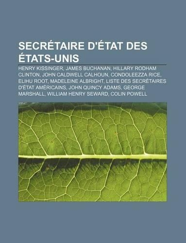 Secretaire D'Etat Des Etats-Unis