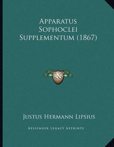 Apparatus Sophoclei Supplementum (1867)