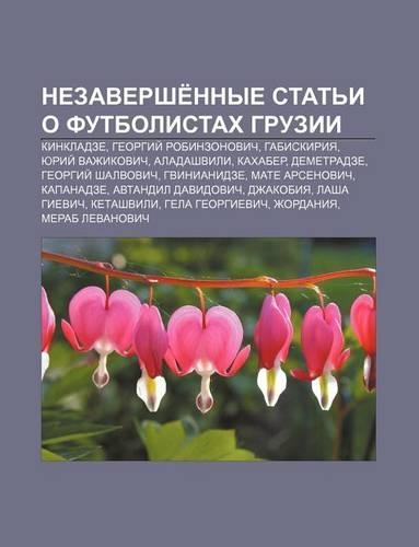 Nezavershe Nnye Stat I O Futbolistakh Gruzii