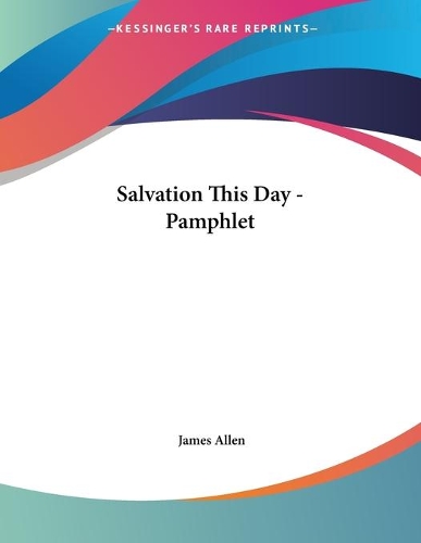 Salvation This Day - Pamphlet
