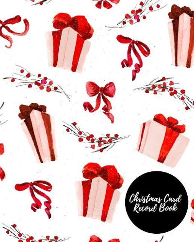 Christmas Card Record Book