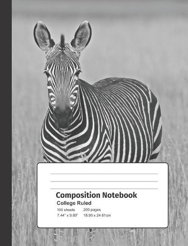 Zebra Composition Notebook