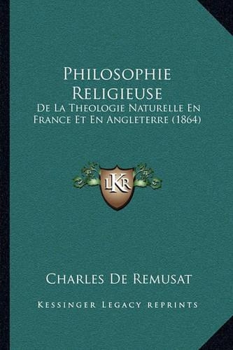 Philosophie Religieuse