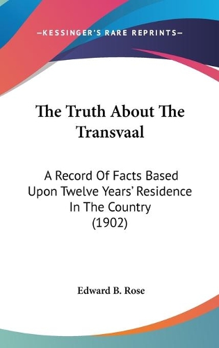 The Truth About The Transvaal