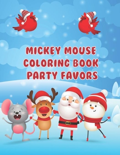 Mickey Mouse Coloring Book Party Favors