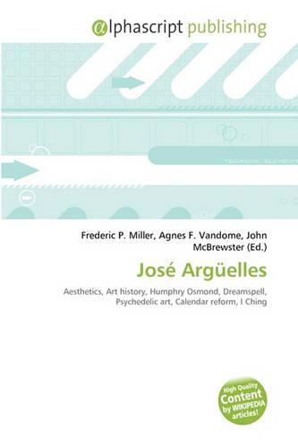 Jose Arguelles: (English)