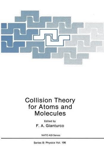Collision Theory for Atoms and Molecules