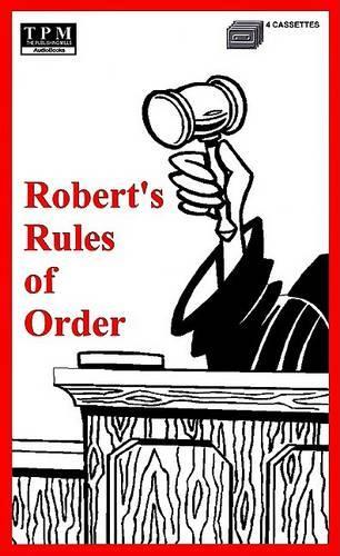 Roberts Rules of Order (Bkpk)