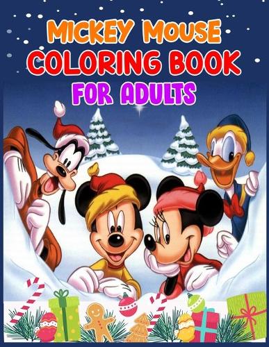 Mickey Mouse Coloring Book For Adults