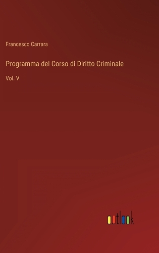 Programma del Corso di Diritto Criminale