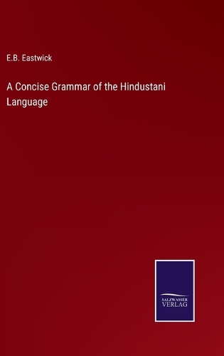 A Concise Grammar of the Hindustani Language