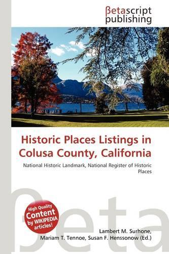 Historic Places Listings in Colusa County, California