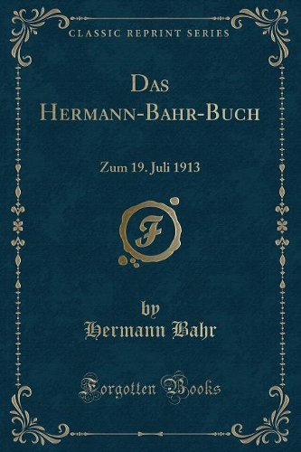 Das Hermann-Bahr-Buch