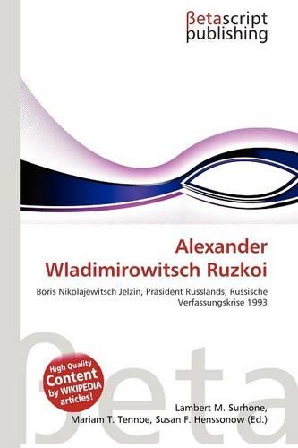 Alexander Wladimirowitsch Ruzkoi