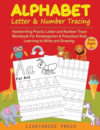 Alphabet Letter & Number Tracing For Kids Ages 3+