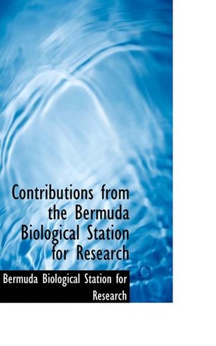 Contributions from the Bermuda Biological Station for Research