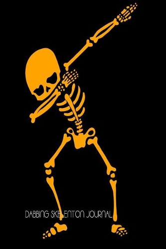 Dabbing Skeleton Journal