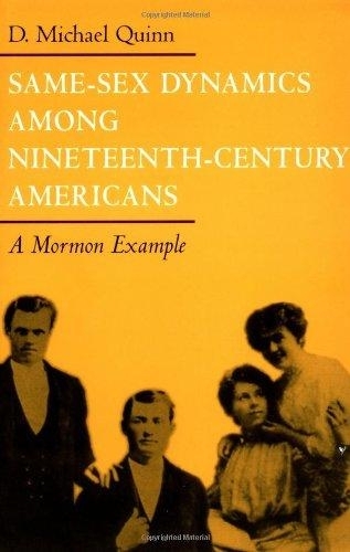 Same-Sex Dynamics Among Nineteenth-Century Americans