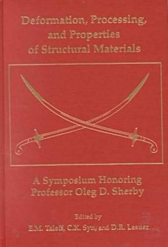 Deformation, Processing and Properties of Structural Materials