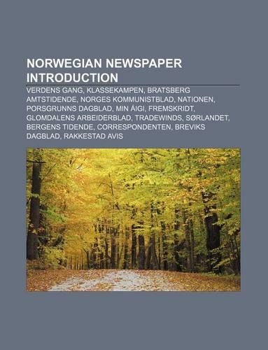 Norwegian Newspaper Introduction