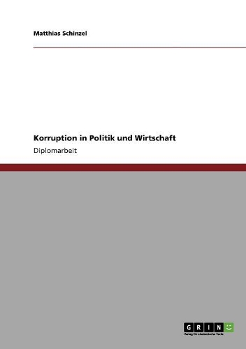 Korruption in Politik und Wirtschaft