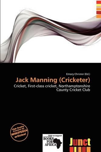Jack Manning (Cricketer)