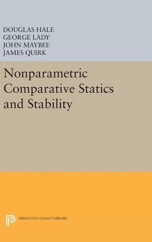 Nonparametric Comparative Statics and Stability: (Princeton Legacy Library)