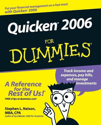 Quicken 2006 For Dummies