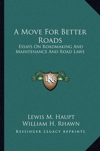 A Move For Better Roads