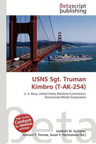 Usns Sgt. Truman Kimbro (T-AK-254)