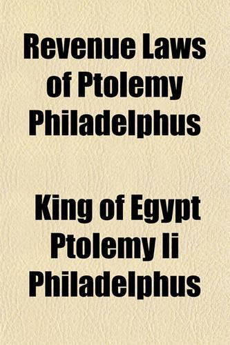 Revenue Laws of Ptolemy Philadelphus