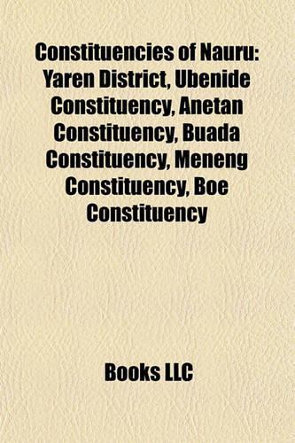 Constituencies of Nauru