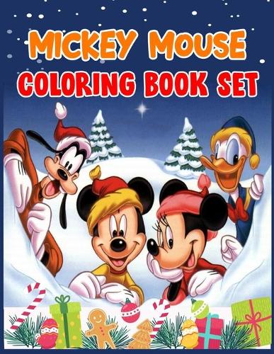 Mickey Mouse Coloring Book Set