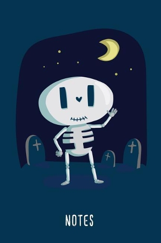 Notes: Cute Skeleton Halloween Notebook