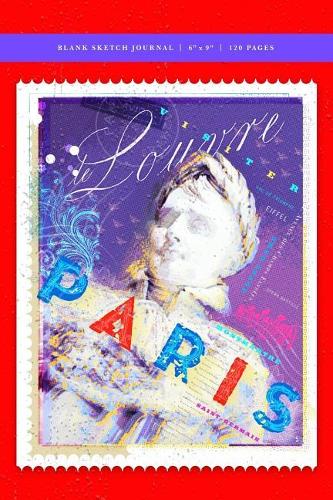 Paris Poster - Napoleon Blank Sketch Journal 6x9