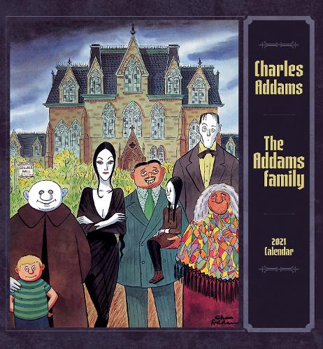 Charles Addams the Addams Family 2021 Wall Calendar