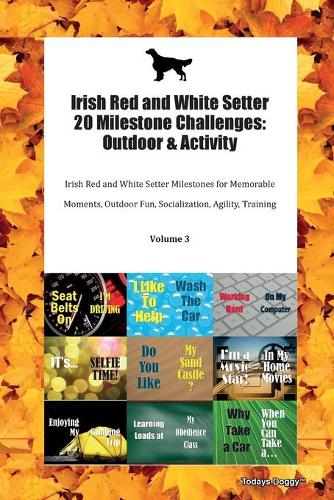Irish Red and White Setter 20 Milestone Challenges: Outdoor & Activity Irish Red and White Setter Milestones for Memorable Moments, Outdoor Fun, Socialization, Agility, Training Volume 3
